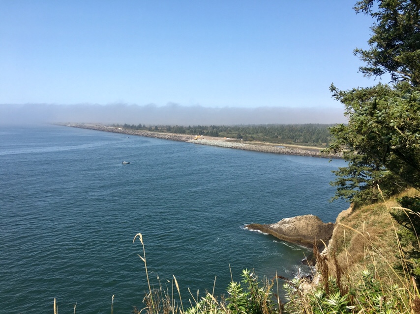 The edge of the continent…